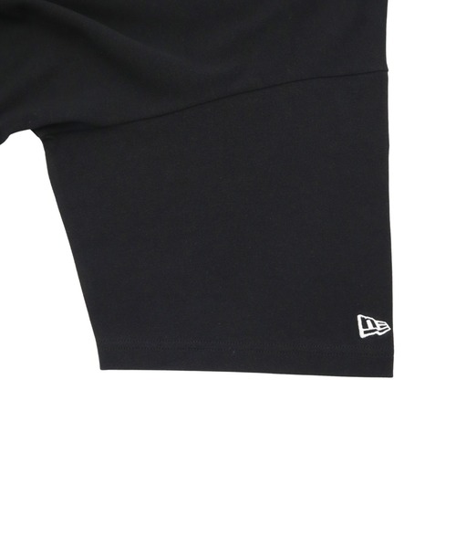 NEW ERA（ニューエラ）の「ニューエラ 半袖Tシャツ オーバーサイズ 襟ジャカードロゴ（Tシャツ/カットソー・メンズ・ホワイト/ブラック/ベージュ・XL/L/S/XXL/M）」の11枚目の写真