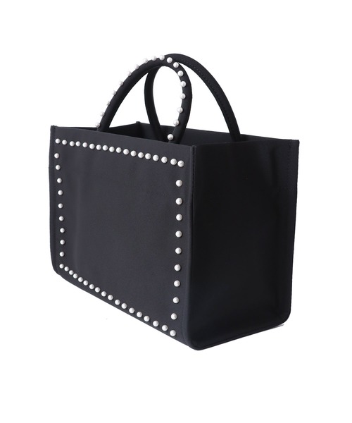 別注】TSURU by Mariko Oikawa / Aimee(パール付きトートバッグ