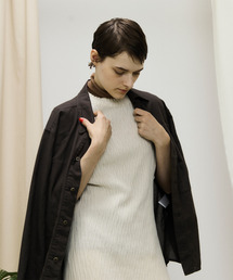 unfil アンフィル / egyptian cotton panama shirt jacket エジプトコットンパナマシャツジャケット 超長綿 / WVSP-UW134