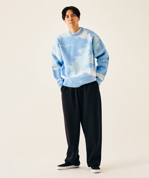 417 EDIFICE（フォーワンセブンエディフィス）の「LE JAPON AOAP 417別注 スウェットパンツ（スウェットパンツ・メンズ・ネイビー/グレー/ブラック・LARGE/MEDIUM）」の21枚目の写真