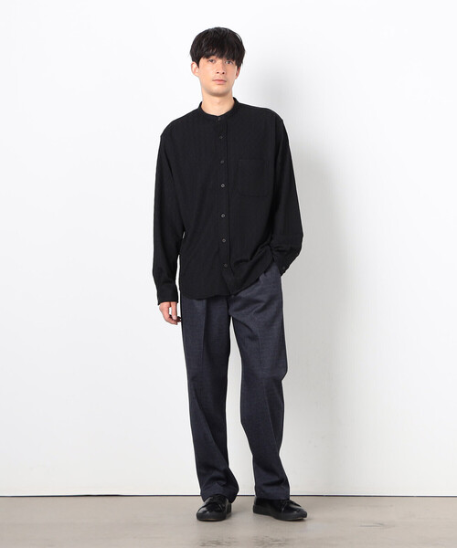 COMME CA ISM(コムサイズム)の「デニムライクストレッチ ワイドシェフパンツ(その他パンツ・メンズ・ネイビー・MEDIUM/LARGE)」の9枚目の写真