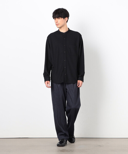 デニムライクストレッチ ワイドシェフパンツ（その他パンツ）｜COMME