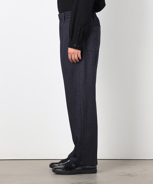 COMME CA ISM(コムサイズム)の「デニムライクストレッチ ワイドシェフパンツ(その他パンツ・メンズ・ネイビー・MEDIUM/LARGE)」の2枚目の写真