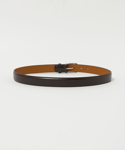 UNITED ARROWS（ユナイテッドアローズ）の「デュプイ レザー ベルト（ベルト・メンズ・ダークブラウン/ブラック・80ｃｍ/100cm/85cm/95cm/90cm/75cm）」の3枚目の写真