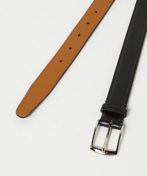 UNITED ARROWS（ユナイテッドアローズ）の「デュプイ レザー ベルト（ベルト・メンズ・ダークブラウン/ブラック・80ｃｍ/100cm/85cm/95cm/90cm/75cm）」の8枚目の写真