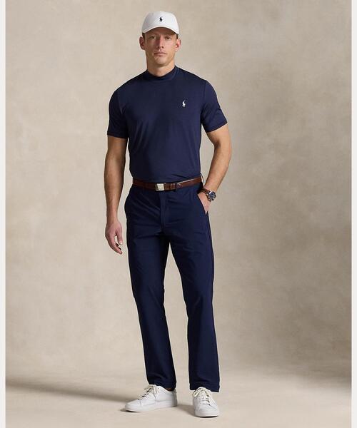 RLX GOLF(アールエルエックスゴルフ)の「テーラード フィット パフォーマンス モックネック(Tシャツ/カットソー・メンズ・ネイビー系1・S/M/L/XS)」の3枚目の写真