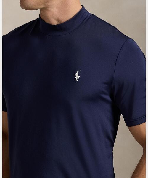 RLX GOLF(アールエルエックスゴルフ)の「テーラード フィット パフォーマンス モックネック(Tシャツ/カットソー・メンズ・ネイビー系1・S/M/L/XS)」の5枚目の写真