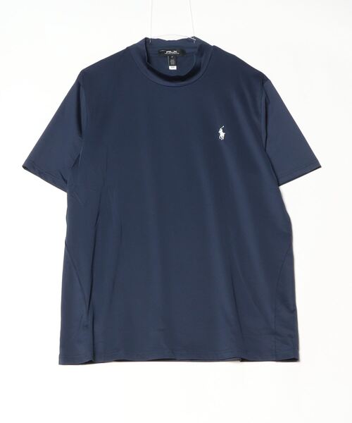 RLX GOLF(アールエルエックスゴルフ)の「テーラード フィット パフォーマンス モックネック(Tシャツ/カットソー・メンズ・ネイビー系1・S/M/L/XS)」の6枚目の写真