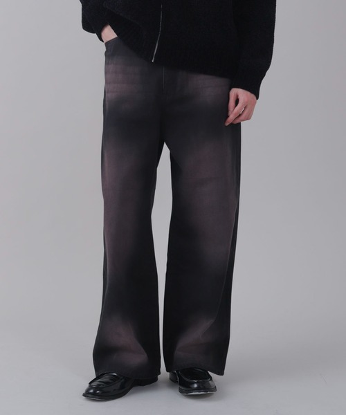 WEGO（ウィゴー）の「WEGO/バギーストレートデニムパンツ（デニムパンツ・メンズ・グレー/コバルトブルー/ブラック系3/ブラック系その他/ブラック系2/インディゴブルー/ブラック・SMALL/MEDIUM/LARGE）」の3枚目の写真