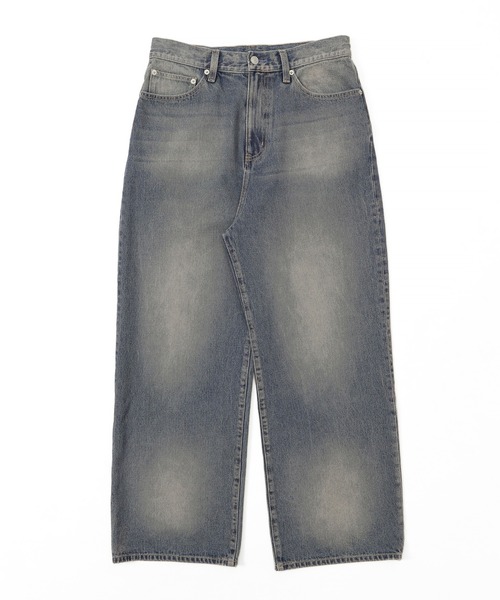 WEGO（ウィゴー）の「WEGO/バギーストレートデニムパンツ（デニムパンツ・メンズ・グレー/コバルトブルー/ブラック系3/ブラック系その他/ブラック系2/インディゴブルー/ブラック・SMALL/MEDIUM/LARGE）」の13枚目の写真
