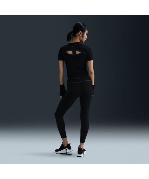 NIKE(ナイキ)の「ナイキ NIKE ナイキ ワン DF HR 7/8 タイツ SP(タイツ/ストッキング・レディース・ブラック/ボルドー・L/S/M)」の5枚目の写真