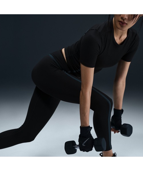 NIKE(ナイキ)の「ナイキ NIKE ナイキ ワン DF HR 7/8 タイツ SP(タイツ/ストッキング・レディース・ブラック/ボルドー・L/S/M)」の7枚目の写真