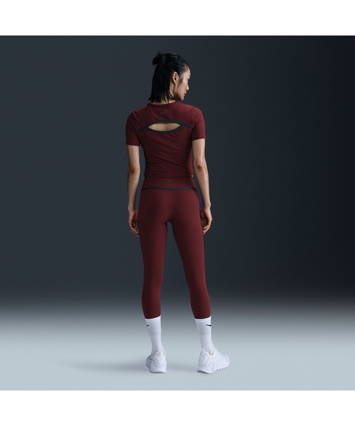 NIKE(ナイキ)の「ナイキ NIKE ナイキ ワン DF HR 7/8 タイツ SP(タイツ/ストッキング・レディース・ブラック/ボルドー・L/S/M)」の10枚目の写真