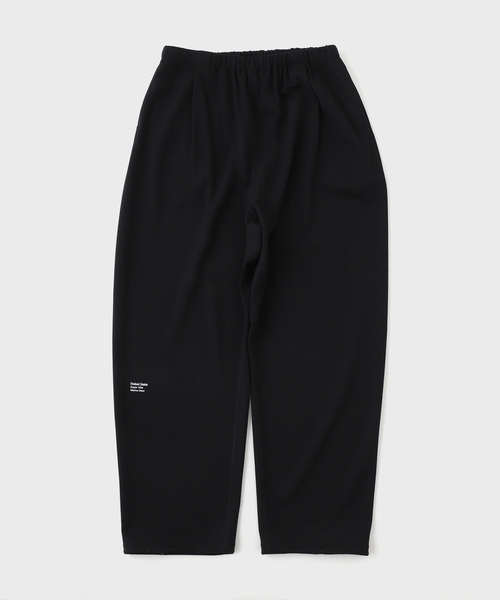 Product Twelve(プロダクトトゥエルブ)の「Product Twelve Super140s Melino Wool Sweat pants 25SS-PCS03(スウェットパンツ・メンズ・ブラック・2/3)」の1枚目の写真