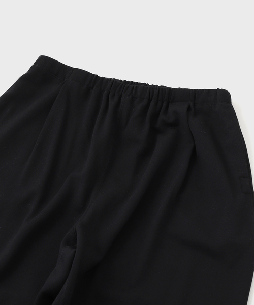 Product Twelve(プロダクトトゥエルブ)の「Product Twelve Super140s Melino Wool Sweat pants 25SS-PCS03(スウェットパンツ・メンズ・ブラック・2/3)」の6枚目の写真