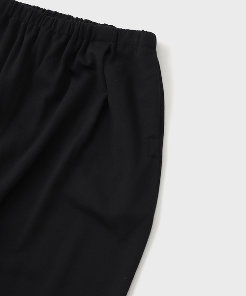 Product Twelve(プロダクトトゥエルブ)の「Product Twelve Super140s Melino Wool Sweat pants 25SS-PCS03(スウェットパンツ・メンズ・ブラック・2/3)」の7枚目の写真