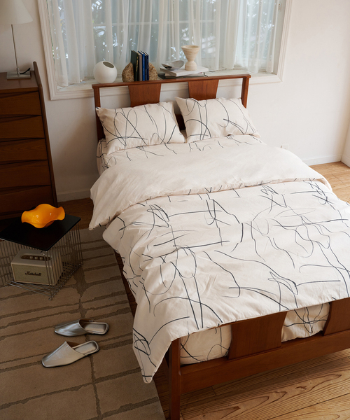 WEATHER LINES BOX SHEET S.D ボックスシーツ セミダブル（インテリア