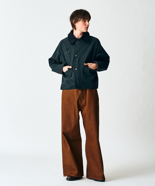 Barbour(バブアー)の「BARBOUR / バブアー オーバーサイズ スペイ(ナイロンジャケット・メンズ・カーキ/ベージュ/ブラック・MEDIUM/LARGE)」の10枚目の写真