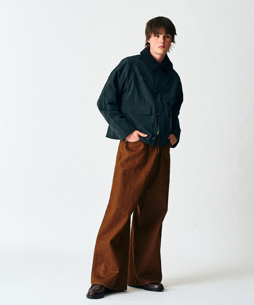 Barbour(バブアー)の「BARBOUR / バブアー オーバーサイズ スペイ(ナイロンジャケット・メンズ・カーキ/ベージュ/ブラック・MEDIUM/LARGE)」の14枚目の写真