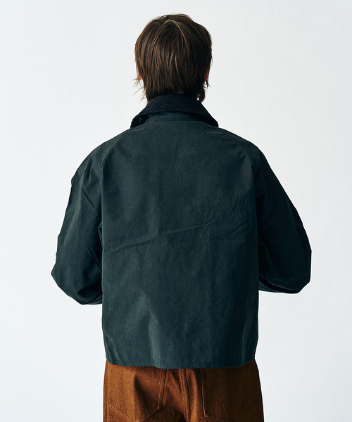 Barbour(バブアー)の「BARBOUR / バブアー オーバーサイズ スペイ(ナイロンジャケット・メンズ・カーキ/ベージュ/ブラック・MEDIUM/LARGE)」の18枚目の写真