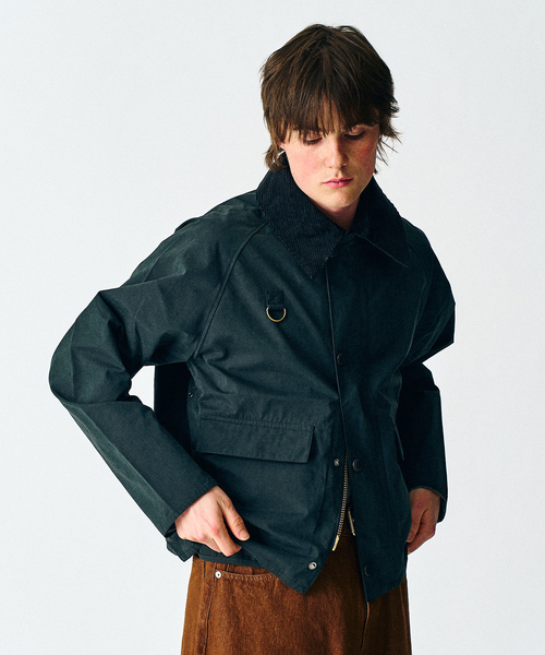 Barbour(バブアー)の「BARBOUR / バブアー オーバーサイズ スペイ(ナイロンジャケット・メンズ・カーキ/ベージュ/ブラック・MEDIUM/LARGE)」の19枚目の写真