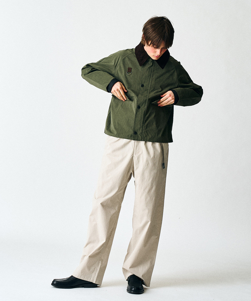 Barbour スペイ　オリーブグリーン ナイロンジャケット Lサイズ セール】BARBOUR / バブアー オーバーサイズ スペイ（ナイロン