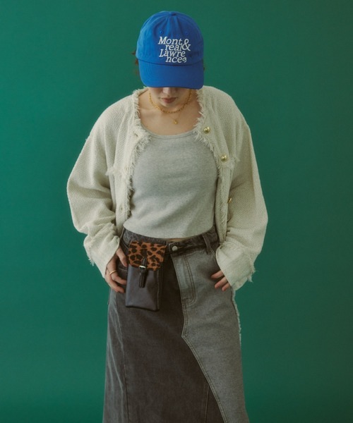 MIRROR STOKE（ミラーストーク）の「【ZOZO限定】SMARTPHONE SHOULDER/スマートフォンショルダー（ショルダーバッグ・レディース・ブラック×ベージュ/ブラック・FREE）」の5枚目の写真