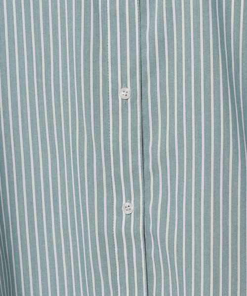 FOUND GOOD(ファウンドグッド)の「コタットレギュラーシャツLS(シャツ/ブラウス・レディース・グリーン/ピンク系/グレー系/ブルー系・M/S/L)」の9枚目の写真