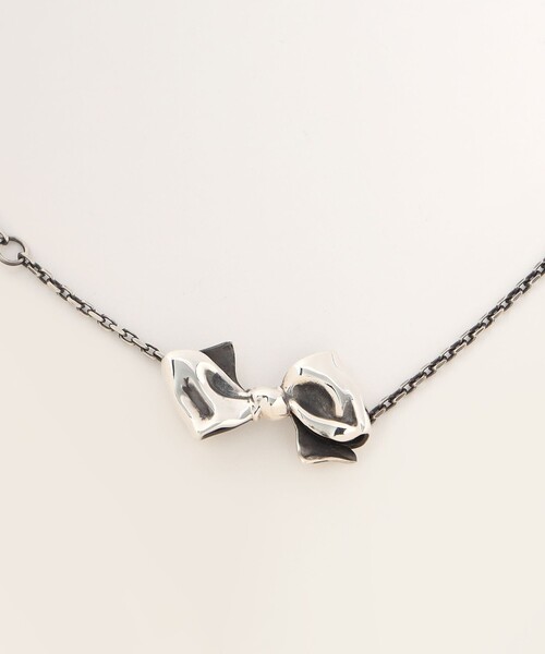 Third Movement（サードムーブメント）の「＜Third Movement＞リボン ネックレス（ネックレス・レディース・シルバー・FREE）」の9枚目の写真