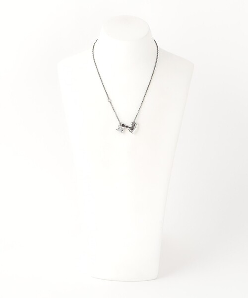 Third Movement（サードムーブメント）の「＜Third Movement＞リボン ネックレス（ネックレス・レディース・シルバー・FREE）」の3枚目の写真