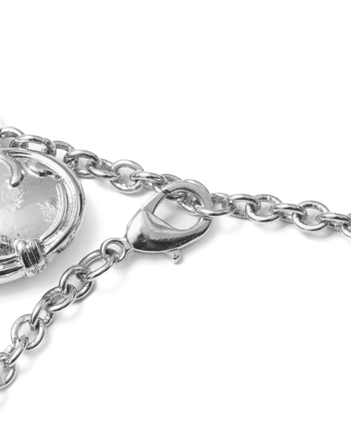 すぐ届く☆X-girl☆ ネックレス 2WAYプレート ハート ギフトにも セール】2WAY PLATE AND HEART NECKLACE（ネックレス）｜X-girl