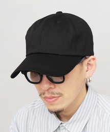 A.M.S.（エーエムエス）の「ロングビル コットンキャップ つば長 深め（キャップ）」