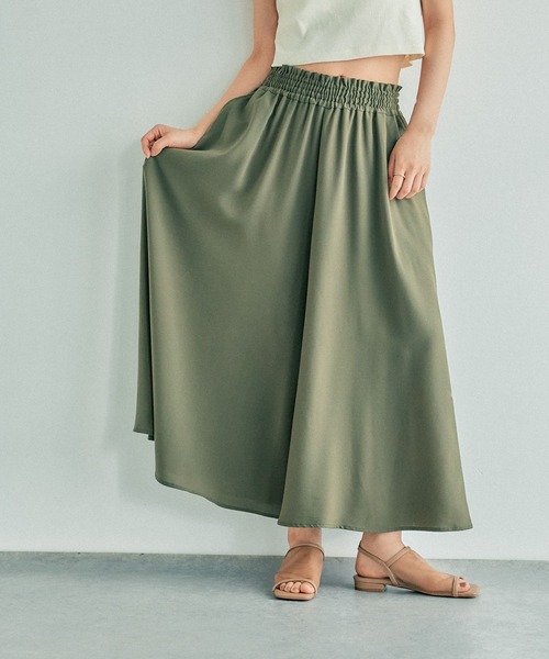 LEPSIM（レプシィム）の「マルチメリットカルゼスカーチョ《丈が選べる》　242730（その他パンツ・レディース・ネイビー/グリーン/グレー・FREE/TALL）」の5枚目の写真