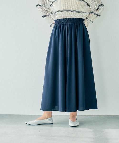 LEPSIM（レプシィム）の「マルチメリットカルゼスカーチョ《丈が選べる》　242730（その他パンツ・レディース・ネイビー/グリーン/グレー・FREE/TALL）」の9枚目の写真