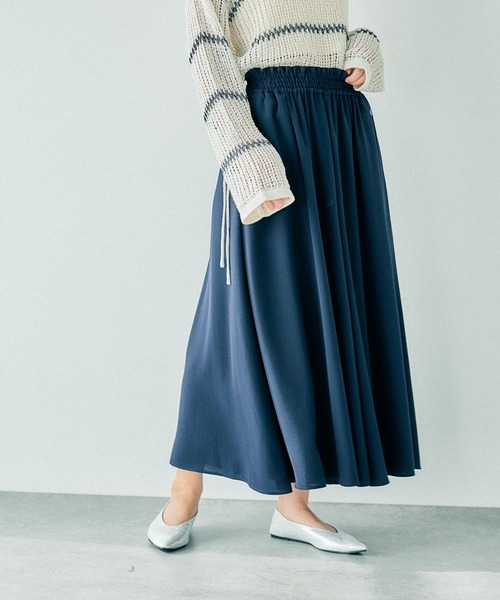 LEPSIM（レプシィム）の「マルチメリットカルゼスカーチョ《丈が選べる》　242730（その他パンツ・レディース・ネイビー/グリーン/グレー・FREE/TALL）」の10枚目の写真