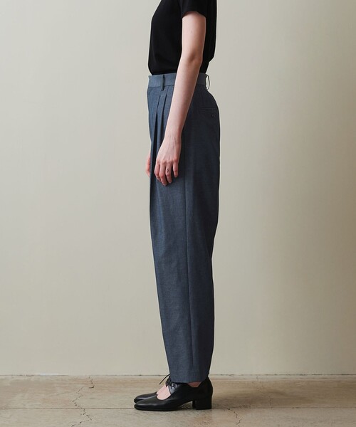 セール】＜Steven Alan＞タック テーパード パンツ（スラックス