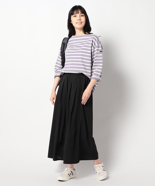 Grand PARK（グランドパーク）の「リップメッシュ　 フレアーパンツ（その他パンツ・レディース・マスタード/ブラック/カーキ・FREE）」の8枚目の写真