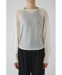 RIM.ARK（リムアーク）の「Sheer dolman knit tops シアードルマンニットトップス（ニット/セーター）」