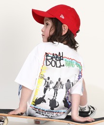 BABYDOLL | 【綿100%】 親子お揃い 転写グラフィックBIG Tシャツ 0391K(Tシャツ/カットソー)
