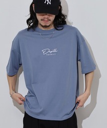 ワイドシルエットミニロゴTシャツ 吸水速乾 UVカット