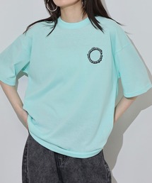 ワイドシルエットミニロゴTシャツ 吸水速乾 UVカット