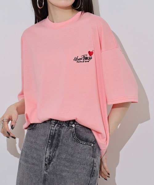 FUNALIVE(ファンアライブ)の「ワイドシルエットミニロゴTシャツ 吸水速乾 UVカット(Tシャツ/カットソー・メンズ・ネイビー/ミント/スミクロ/ブラック/グレイッシュベージュ/ブラック系その他2/ホワイト/サーモンピンク/ダークグリーン/ブルー/ホワイト系その他2/ブラック系その他3・M/L/LL)」の21枚目の写真