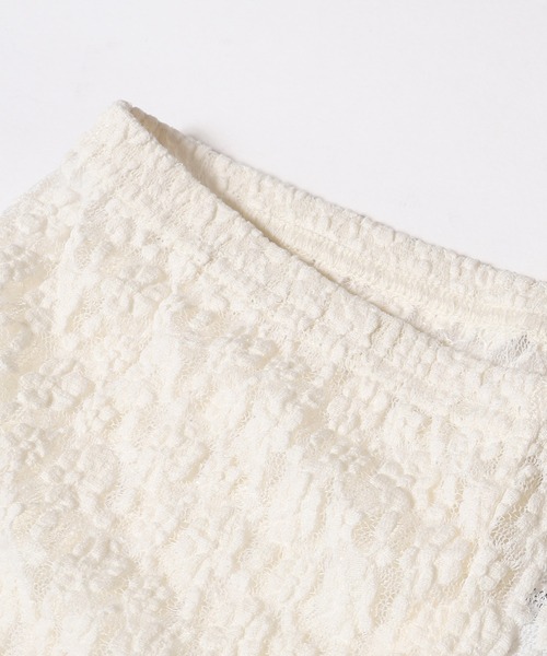 coca（coca）（コカ）の「【WEB限定セール】フラワーカットレースパンツ（その他パンツ・レディース・アイボリー/ブラック・M/L）」の16枚目の写真