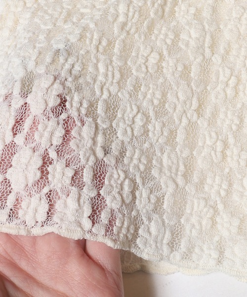 coca（coca）（コカ）の「【WEB限定セール】フラワーカットレースパンツ（その他パンツ・レディース・アイボリー/ブラック・M/L）」の19枚目の写真