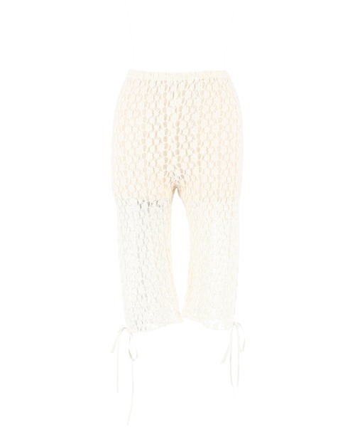 coca（coca）（コカ）の「【WEB限定セール】フラワーカットレースパンツ（その他パンツ・レディース・アイボリー/ブラック・M/L）」の20枚目の写真