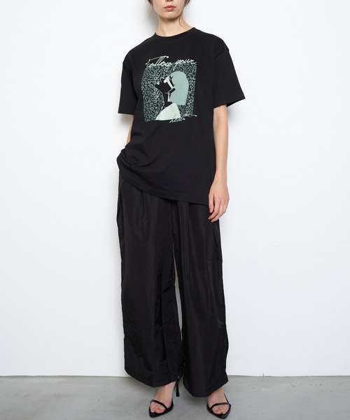 Muel Chic(ミュエルシック)の「Blist color pants ブリストカラーパンツ(その他パンツ・レディース・バイオレット/ブラック/ベージュ/コーラルピンク/黄緑系・FREE)」の13枚目の写真