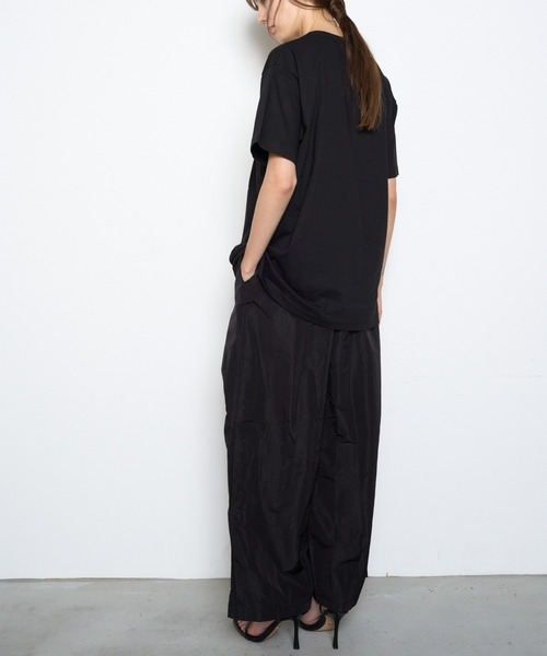 Muel Chic(ミュエルシック)の「Blist color pants ブリストカラーパンツ(その他パンツ・レディース・バイオレット/ブラック/ベージュ/コーラルピンク/黄緑系・FREE)」の15枚目の写真