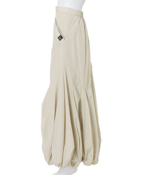 UN3D.（アンスリード）の「LIGHT IRREGULAR BALLOON SK / ライトイレギュラーバルーンスカート（スカート・レディース・ブラック/カーキ/ベージュ・36/38）」の5枚目の写真