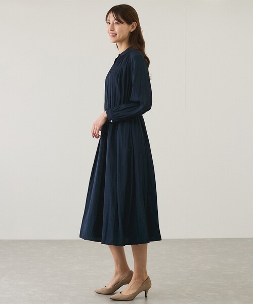 Jayro（ジャイロ）の「パウダーサテンワンピース（ワンピース・レディース・ライトグリーン/グレー系その他/ブラック/ネイビー・M）」の21枚目の写真