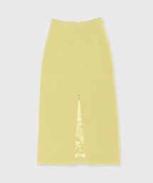 SLIT LAYERED LONGSKIRT/スリットレイヤードロングスカート